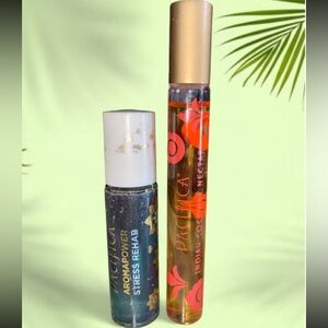 2 Piece PACIFICA BEAUTY Roll-On EDP Set | AROMAPOWER + INDIAN COCONUT NECTAR